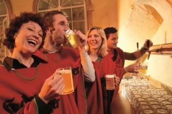 Zwickelkeller, Clubreise mit Hachenburger Brauereibesichtigung