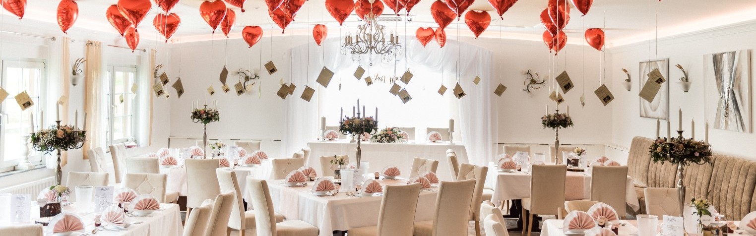 Hochzeit im Festsaal