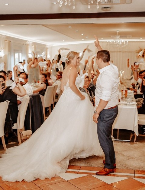 Hochzeitstanz im großen Festsaal