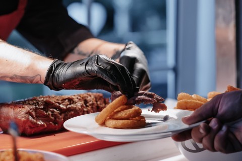 Rinderbrust vom Buffet