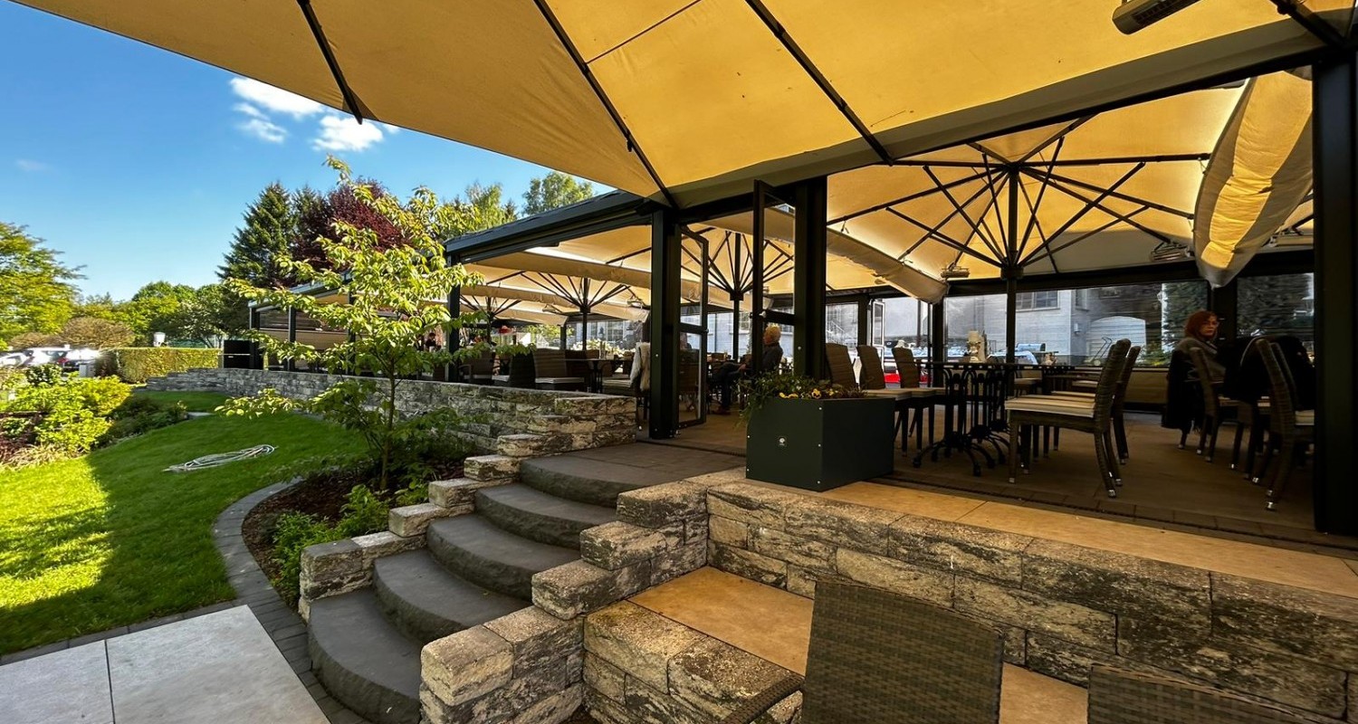 Biergarten Innenbereich