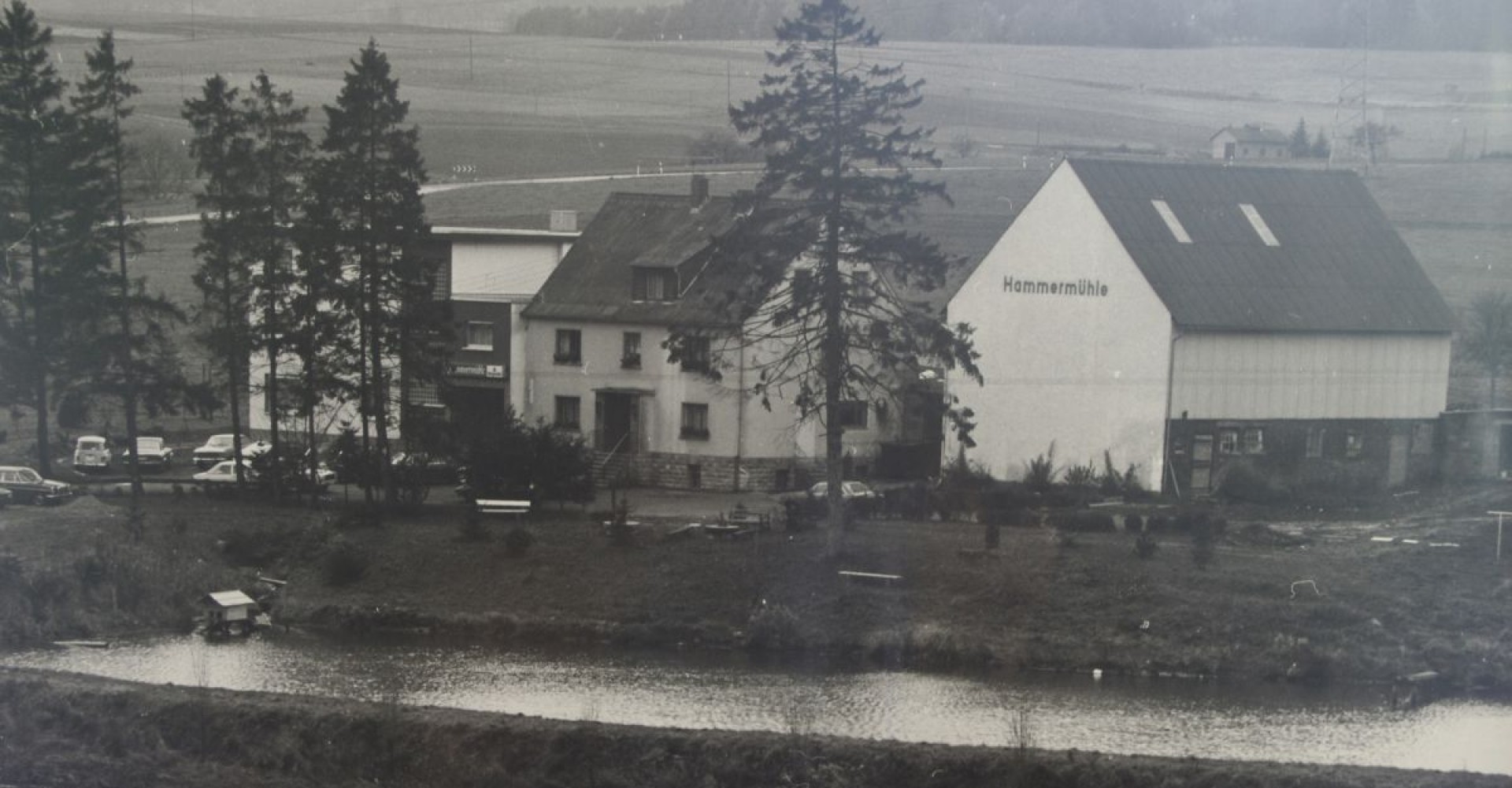 Chronik Weiher schwarz weiß