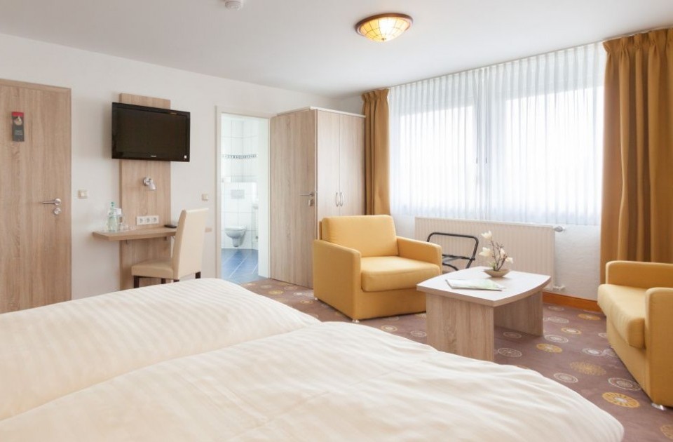 Doppelzimmer Comfort im Hotel Hammermühle bei Hachenburg und Altenkirchen